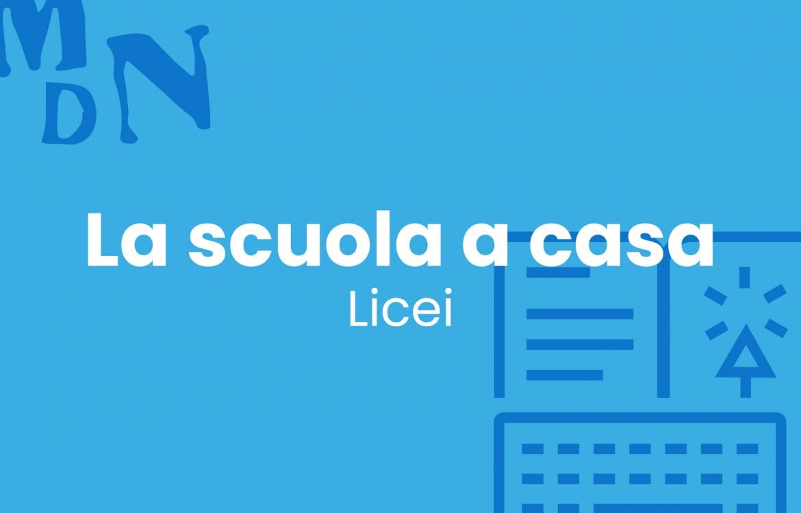 Video-chiacchierata con due classi del Liceo Madonna della Neve di Brescia