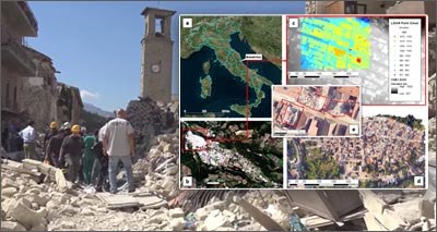 Terremoto: satelliti, sensori e algoritmi per la ricostruzione post-sisma